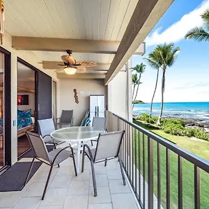 Oceanfront 1 Bedroom 2 Bathroom With Large Lanai - Kona Bali Kai 218 Holiday home